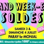 3 et 4 Juillet – Grand week-end des Soldes