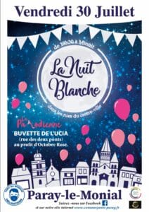 Lire la suite à propos de l’article Soirée Blanche – 30 juillet