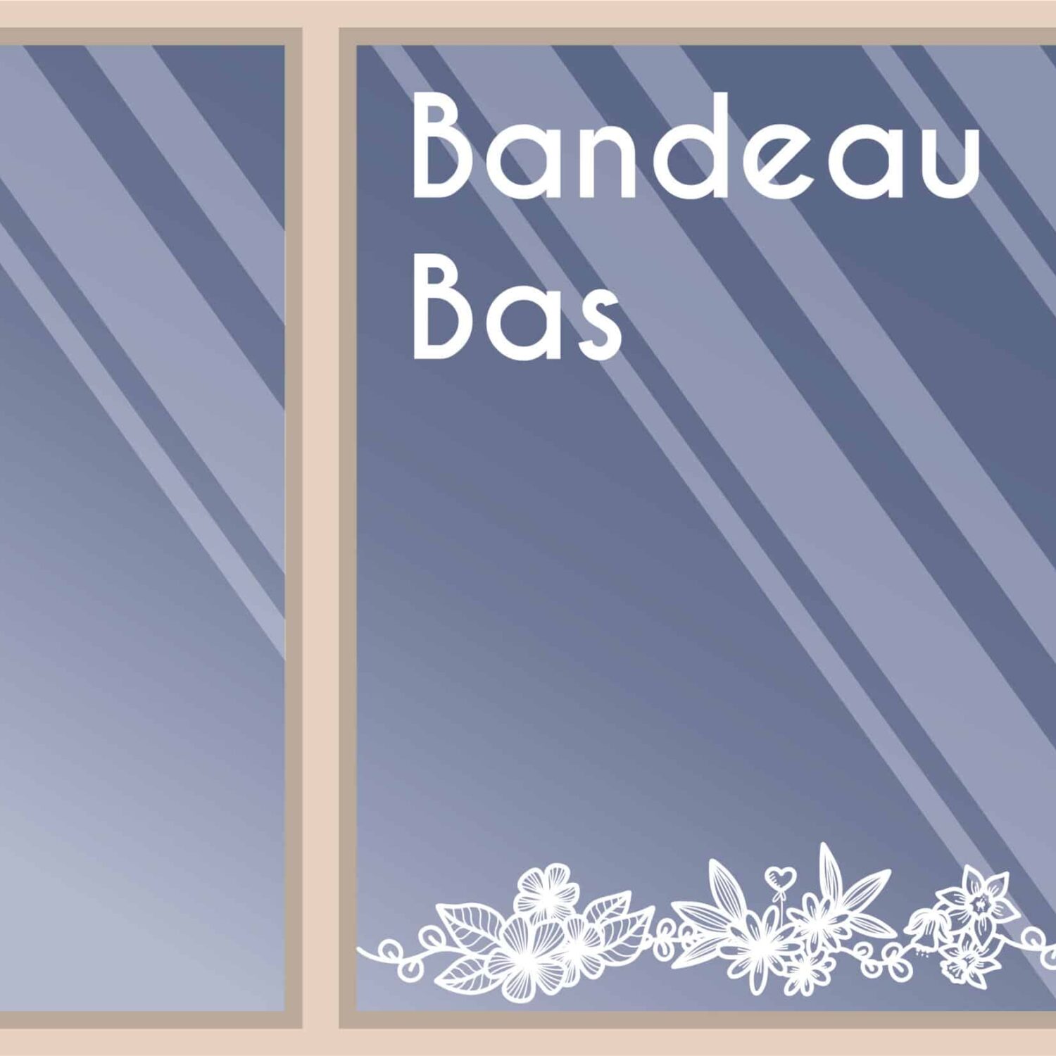 Dessin Bandeau bas de vitrine [par Bérénice]