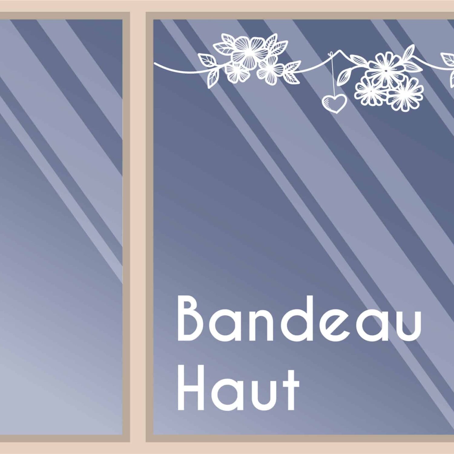 Dessin Bandeau haut de vitrine [par Bérénice]